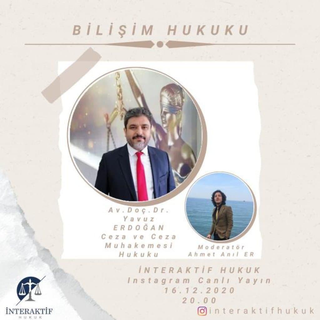 İnteraktif hukuk afişi