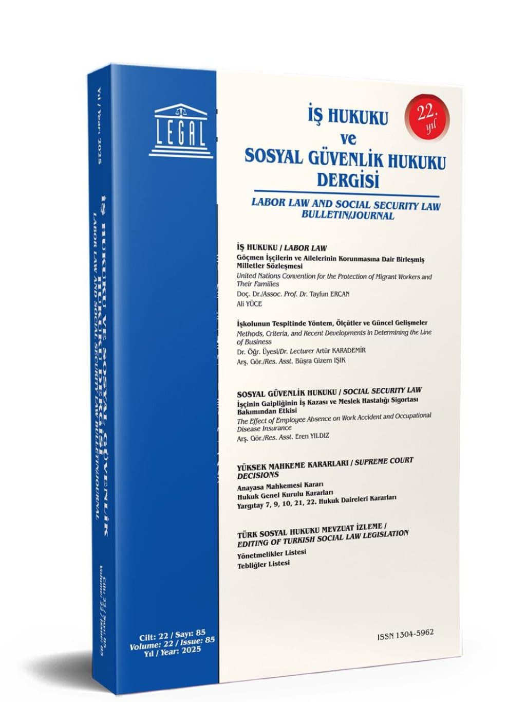 İş Hukuku kapağı