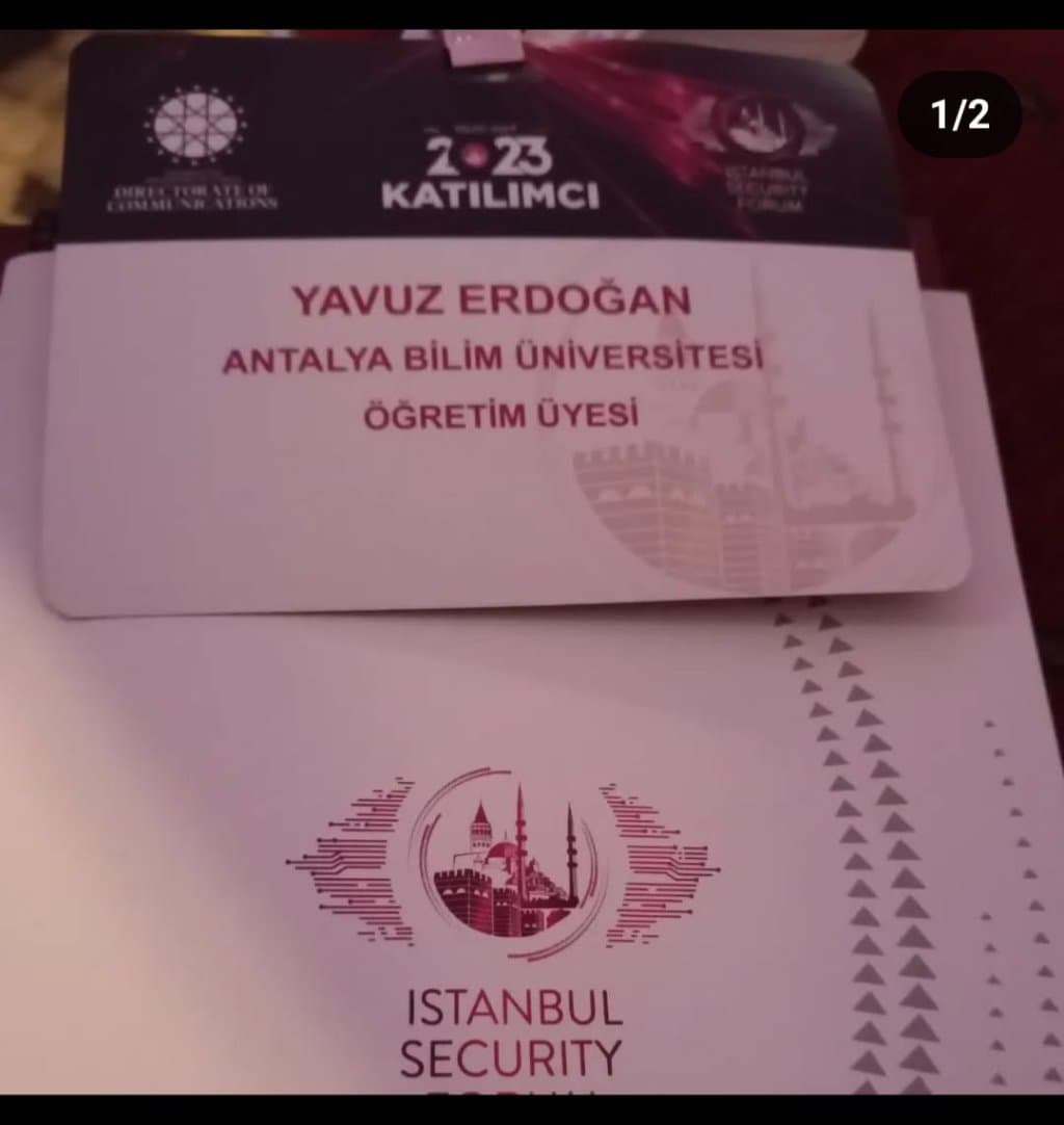 İstanbul siber güvenlik konferansı afişi
