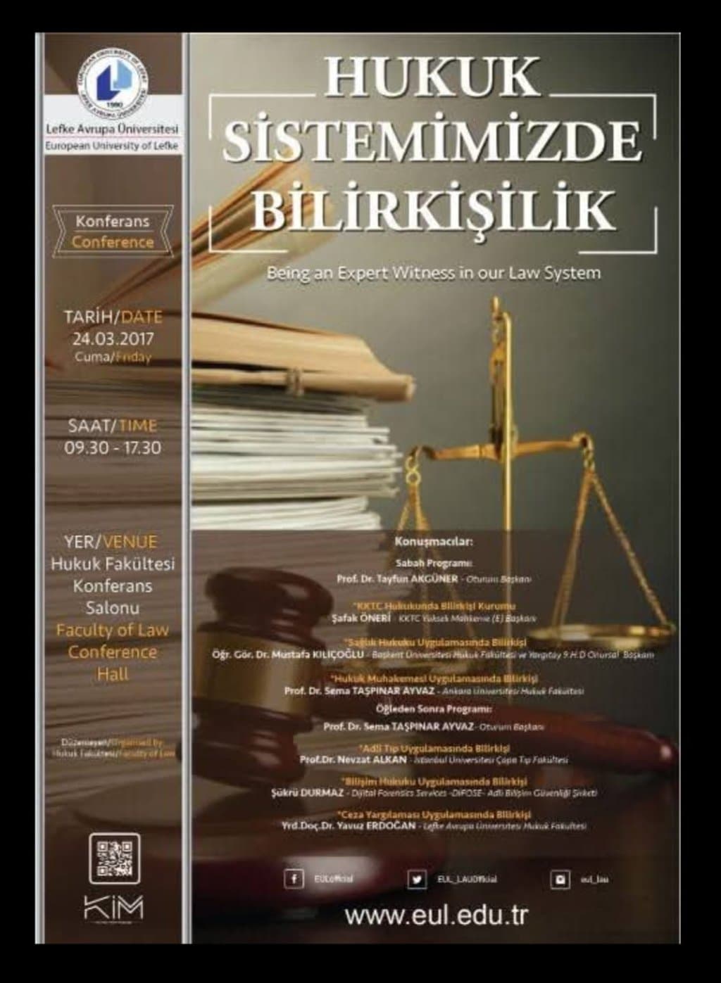 LAÜ Bilirkişilik afişi
